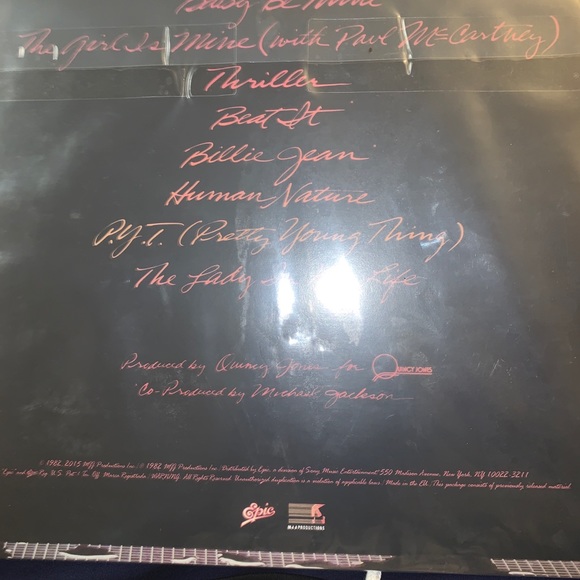 Michael Jackson Thriller album - Picture 2 of 2
